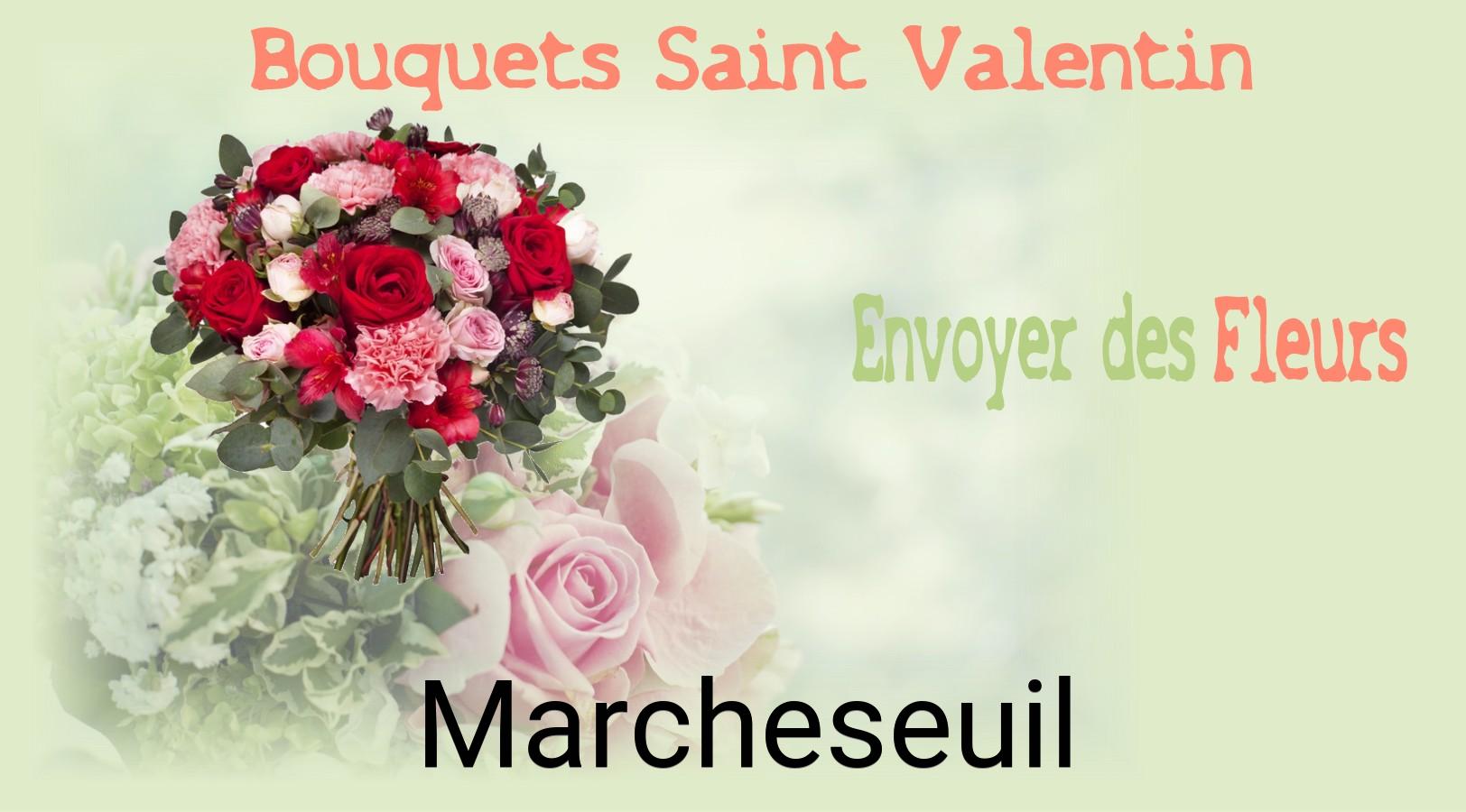 Roses de Saint-Valentin livrées à Marcheseuil